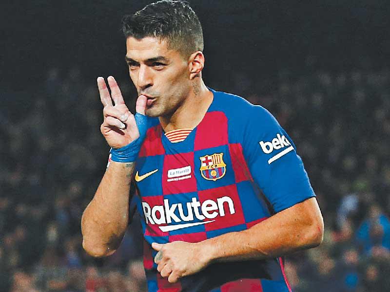 لويس سواريز مهاجم برشلونة 