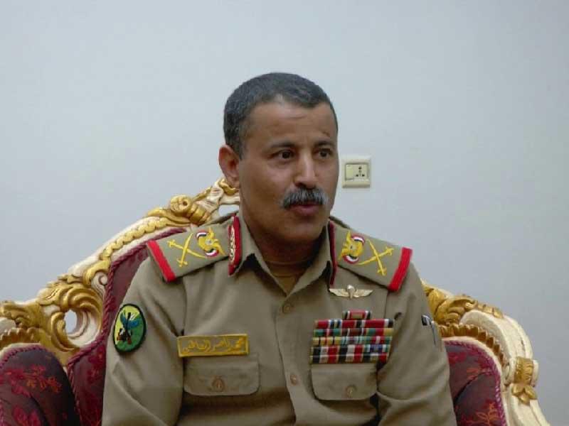 وزير دفاع بالحكومة اليمنية غير المعترف بها دولياً اللواء محمد ناصر العاطفي