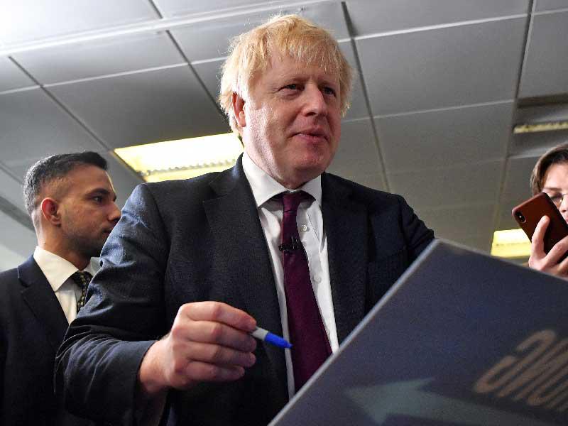 رئيس الوزراء البريطاني بوريس جونسون