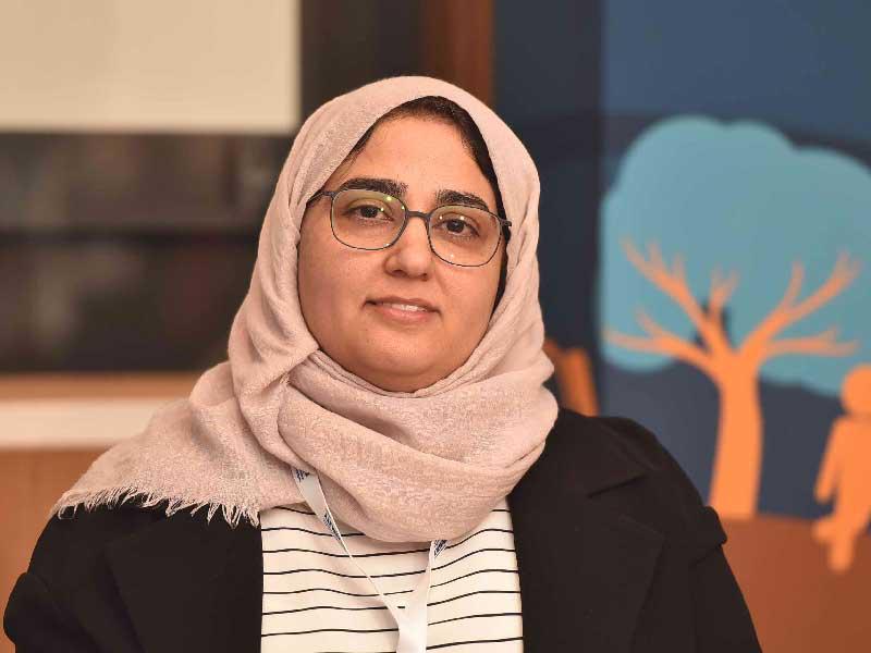  الخنساء الحسيني مديرة إدارة التخطيط والبحوث بالهيئة العامة لذوي الإعاقة في الكويت