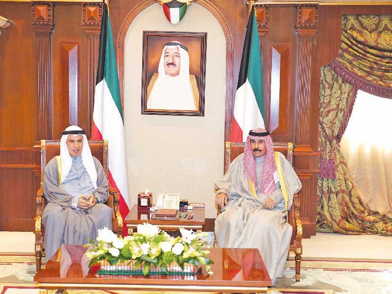 ولي العهد مستقبلاً الفضالة أمس