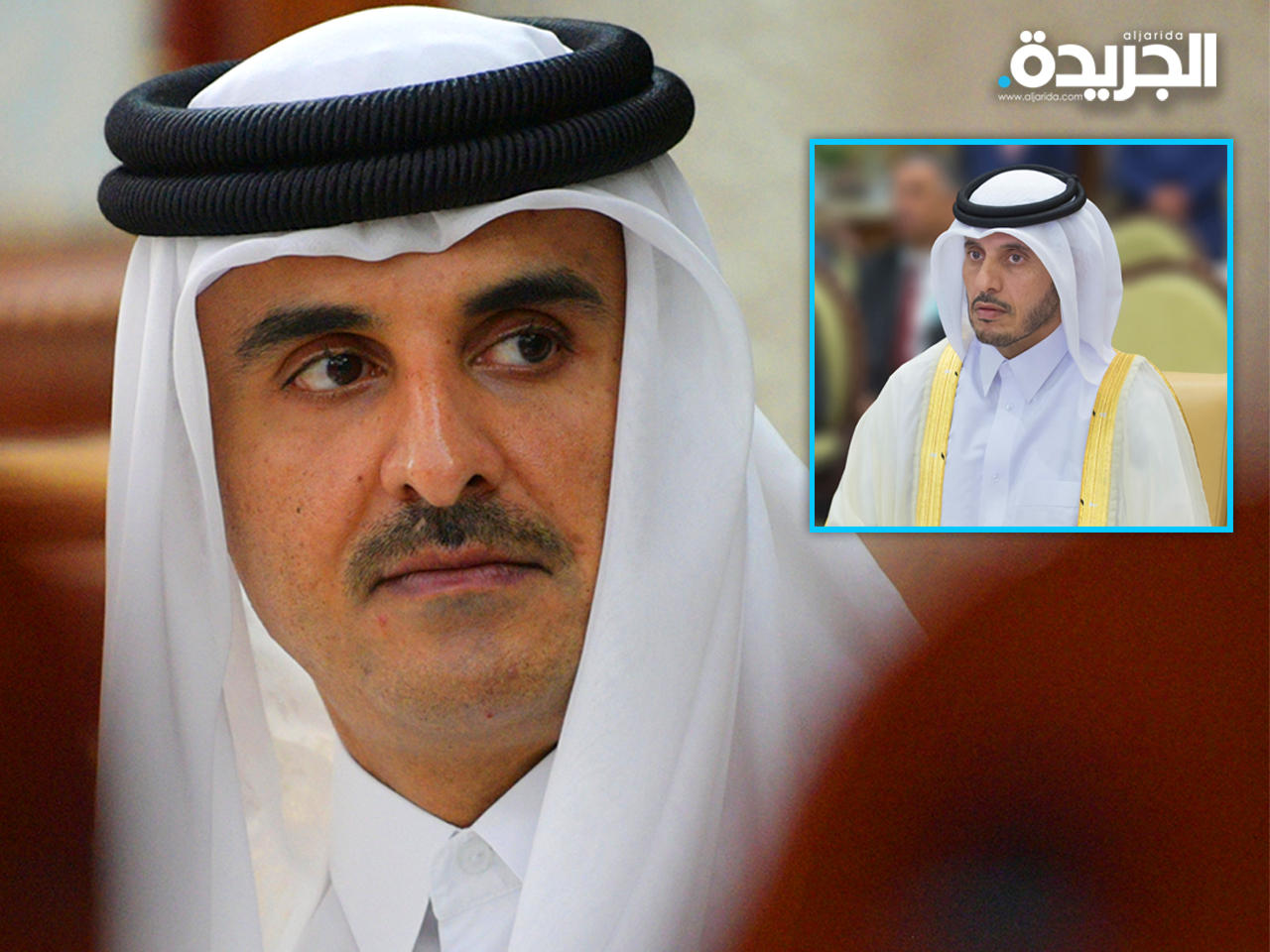 أمير قطر الشيخ تميم بن حمد - رئيس الوزراء القطري الشيخ عبدالله آل ثاني