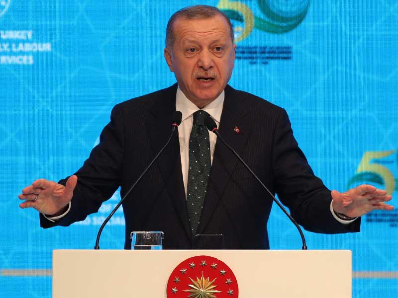 الرئيس التركي رجب طيب إردوغان 