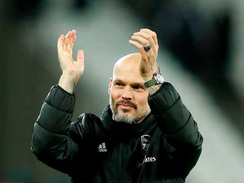 فريدي ليونبيرغ، المدرب المؤقت لفريق أرسنال الإنكليزي لكرة القدم