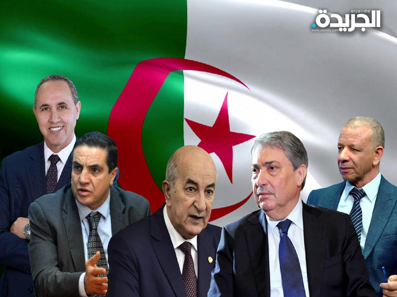 المرشحين الخمسة للانتخابات الرئاسية بالجزائر
