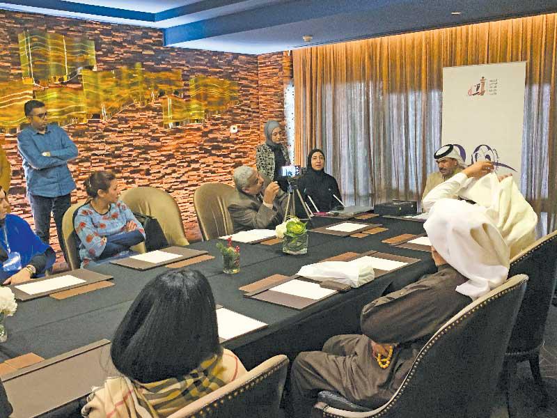 جانب من جلسة التأبين 