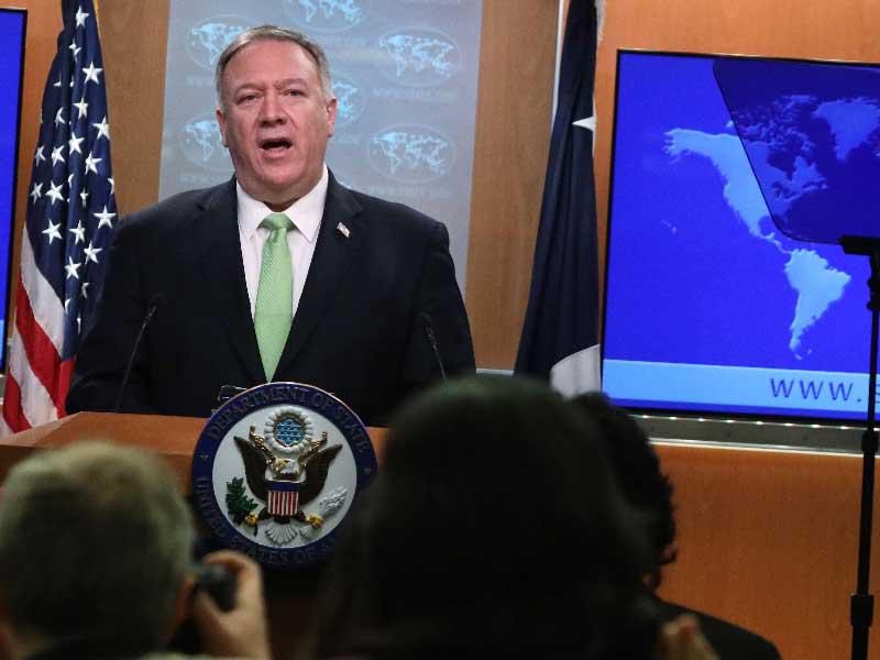 وزير الخارجية الأميركي مايك بومبيو