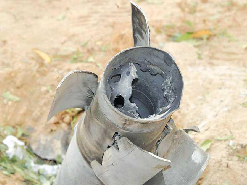 شظايا حوثية أصابت مقار مدنية بجازان