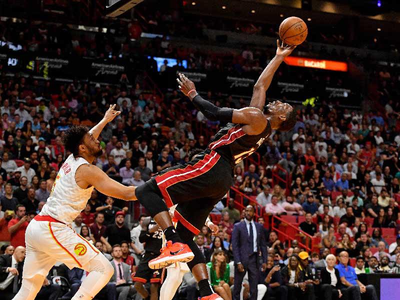 جانب من مباراة ميامي وأتلانتا