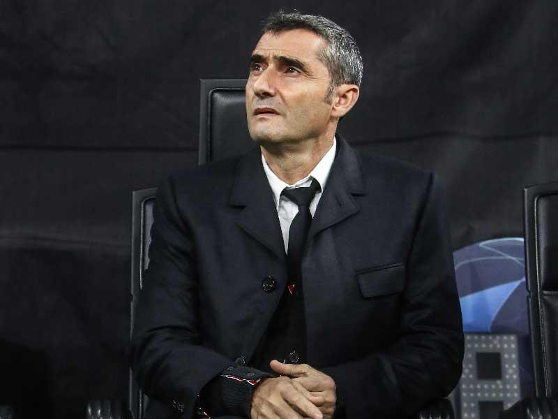 المدير الفني لبرشلونة  إرنستو فالفيردي 