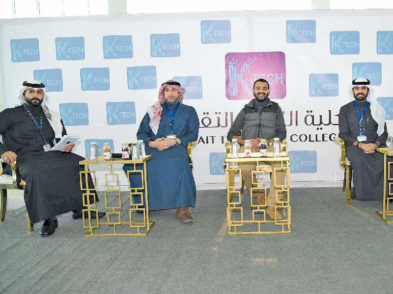 جانب من المؤتمر الصحافي في المعرض