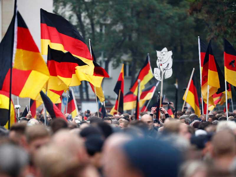 مسيرات مناوئة للهجرة في ألمانيا