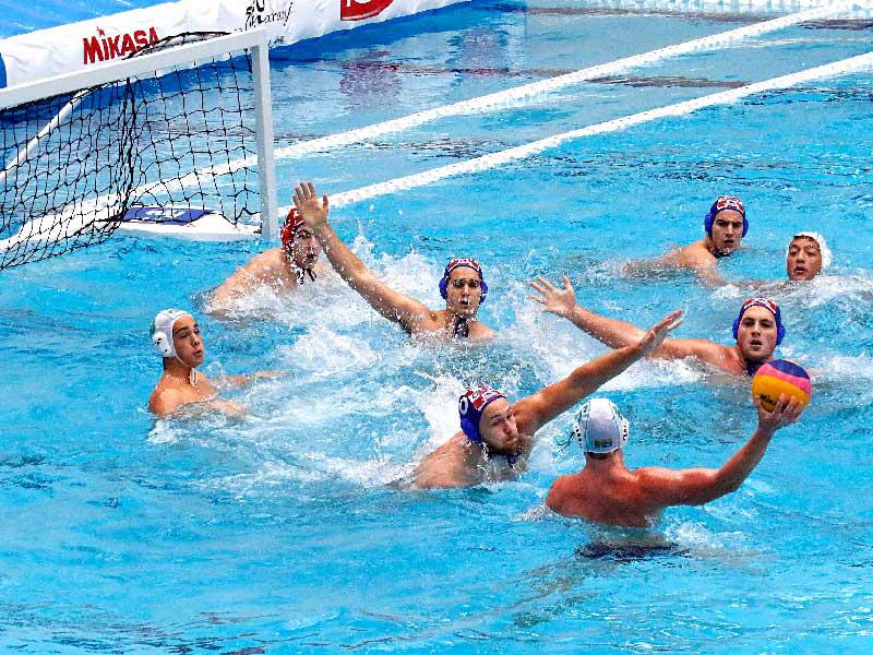 جانب من المباراة الأولى