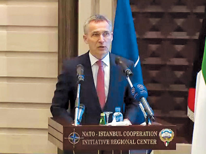 الأمين العام لحلف شمال الأطلسي (ناتو) ينس شتولتنبرغ