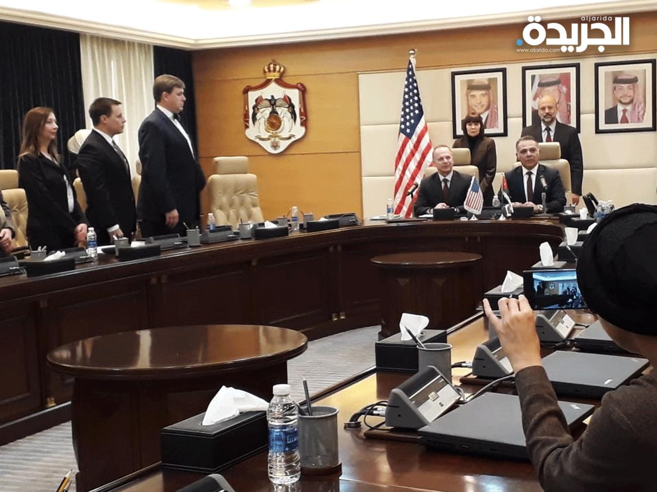  وزير التخطيط الأردني ومدير بعثة الوكالة الأميركية للتنمية الدولية يوقعان الاتفاقية