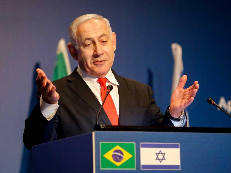 رئيس حكومة تصريف الأعمال الإسرائيلية بنيامين نتنياهو