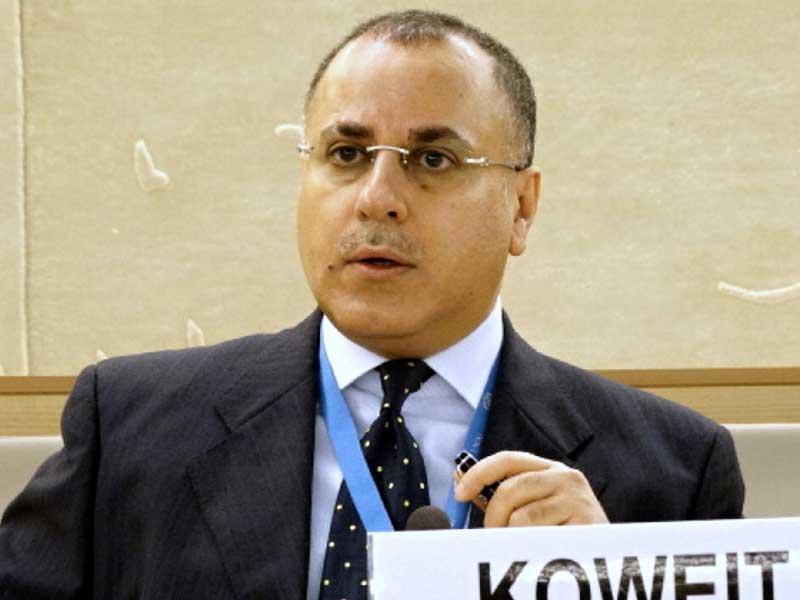 مندوب الكويت الدائم لدى الأمم المتحدة والمنظمات الدولية الأخرى في جنيف السفير جمال الغنيم