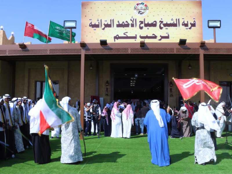 جانب من فعاليات مهرجان الموروث الشعبي