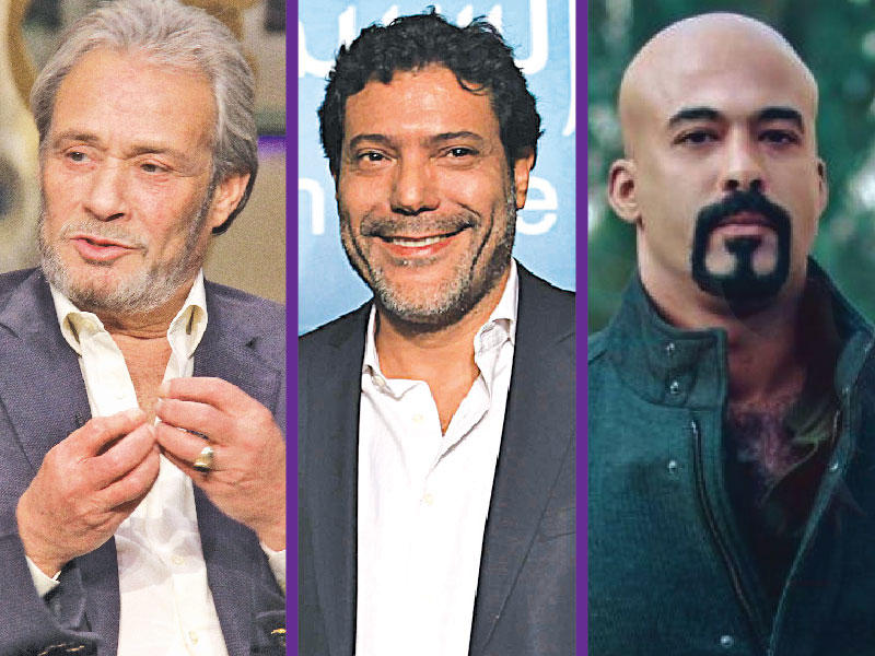 الفنان الراحل هيثم زكي  - المخرج التونسي شوقي الماجري - الفنان الراحل فاروق الفيشاوي 