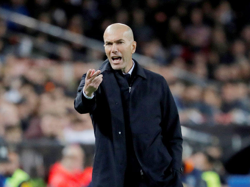 زيدان المدير الفني لريال مدريد