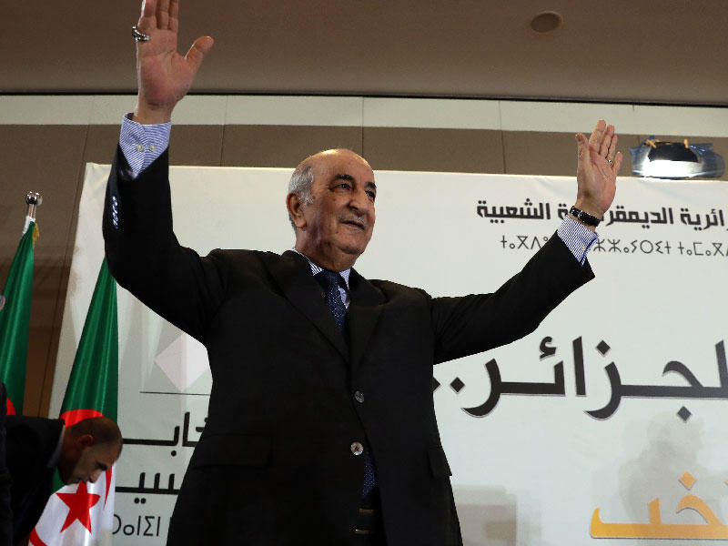 الرئيس المنتخب عبدالمجيد تبون