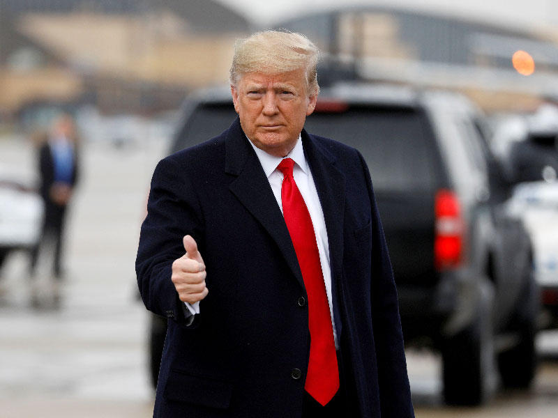 الرئيس دونالد ترامب 