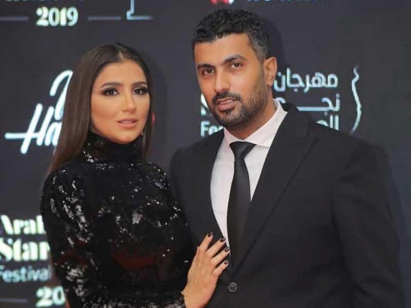 المخرج محمد سامي وزوجتة الفنانة مي عمر