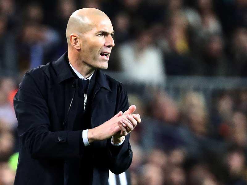 الفرنسي زين الدين زيدان، المدير الفني لريال مدريد