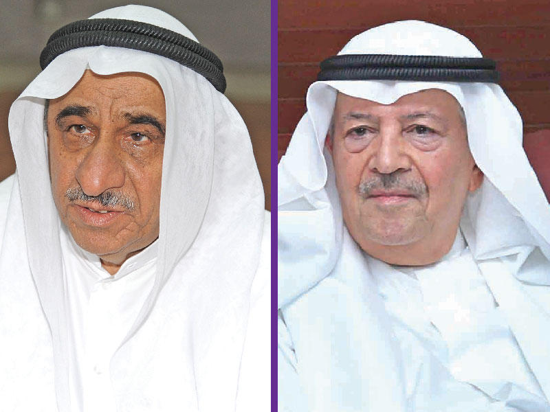 رئيس جمعية المترجمين الكويتية د. طارق فخرالدين - الأديب والأستاذ الجامعي د. سليمان الشطي