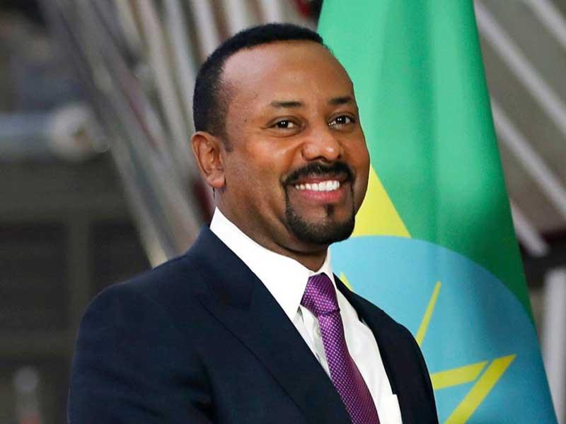 رئيس وزراء جمهورية إثيوبيا آبي أحمد علي 