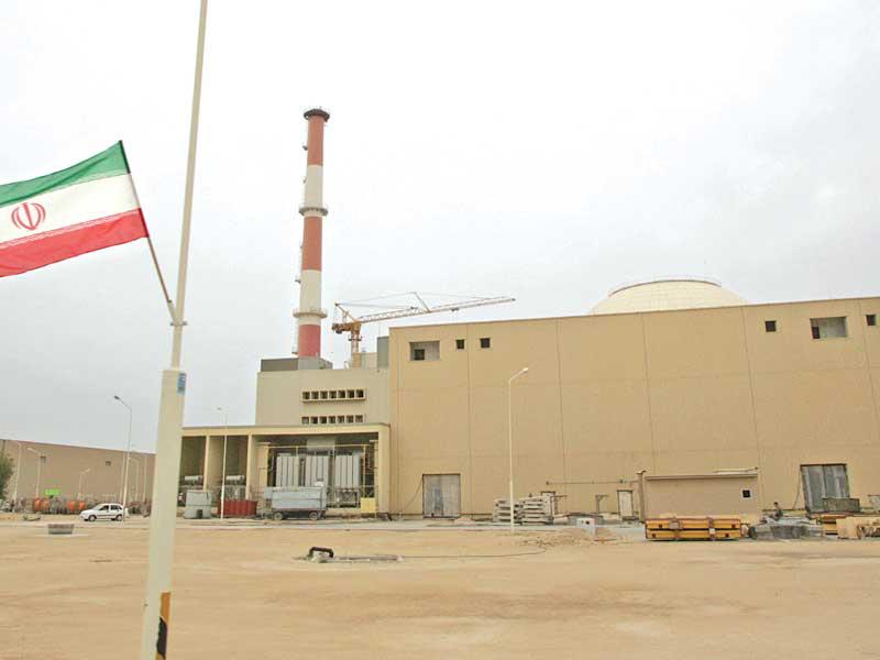 مفاعل بوشهر النووي الإيراني