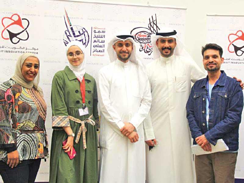  الفريق الفائز في المسابقة 