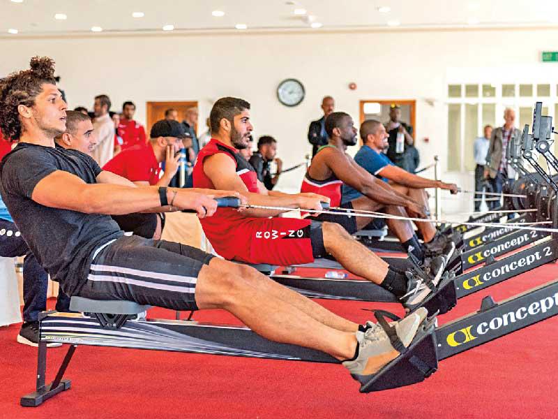 جانب من منافسات الرجال