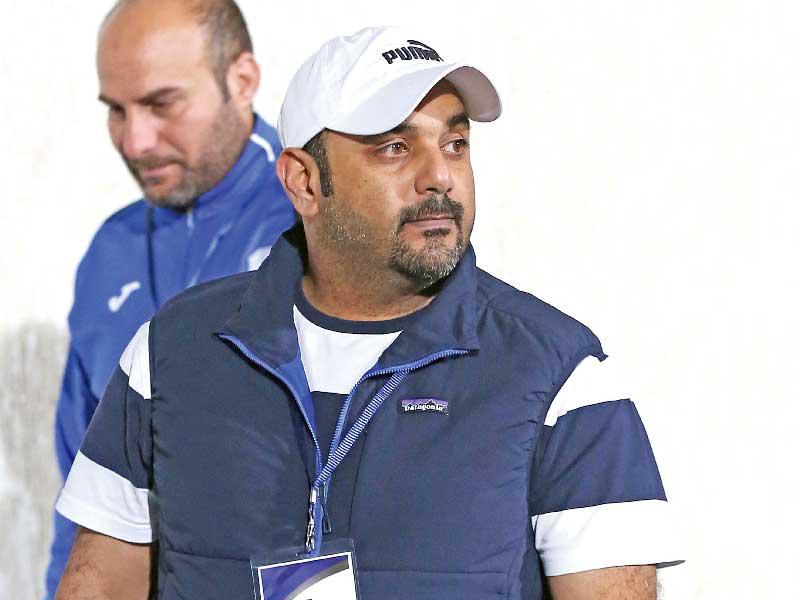 نائب رئيس جهاز الكرة بنادي اليرموك عثمان الفيلكاوي 