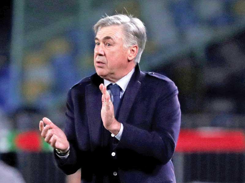 المدرب الإيطالي كارلو أنشيلوتي 