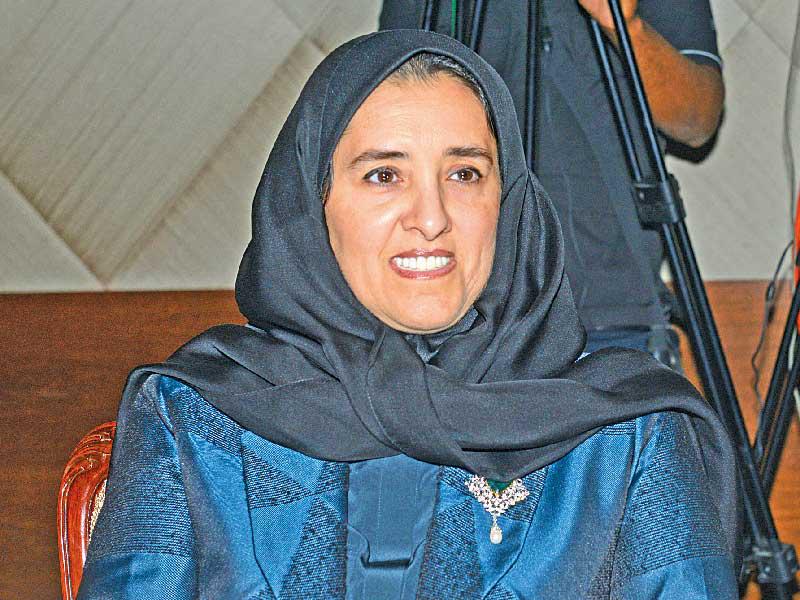 رئيسة مجلس أمناء جائزة سمو الشيخ سالم العلي للمعلوماتية الشيخة عايدة السالم