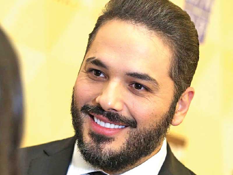 المطرب اللبناني رامي عياش 