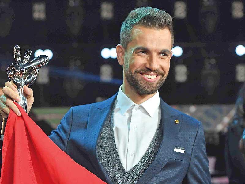 المشترك the Voice الفائز مهدي عياشي