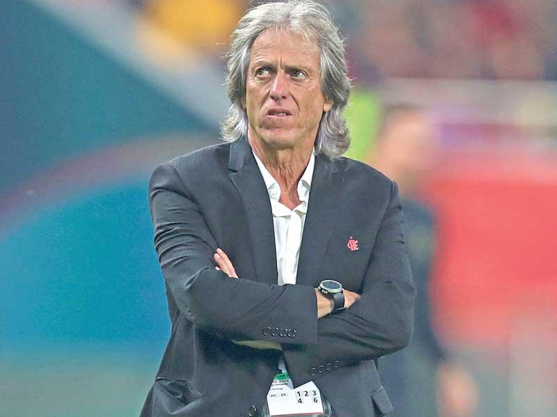 المدير الفني لفريق فلامنغو البرازيلي لكرة القدم جورجي جيسوس 