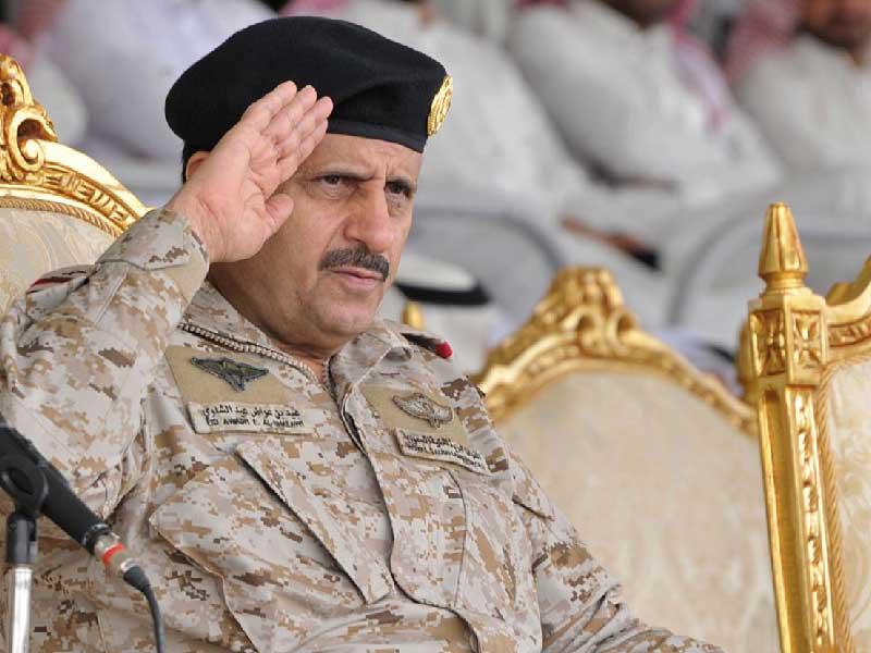  الفريق ركن عيد الشلوي قائد القيادة العسكرية الموحدة السعودية