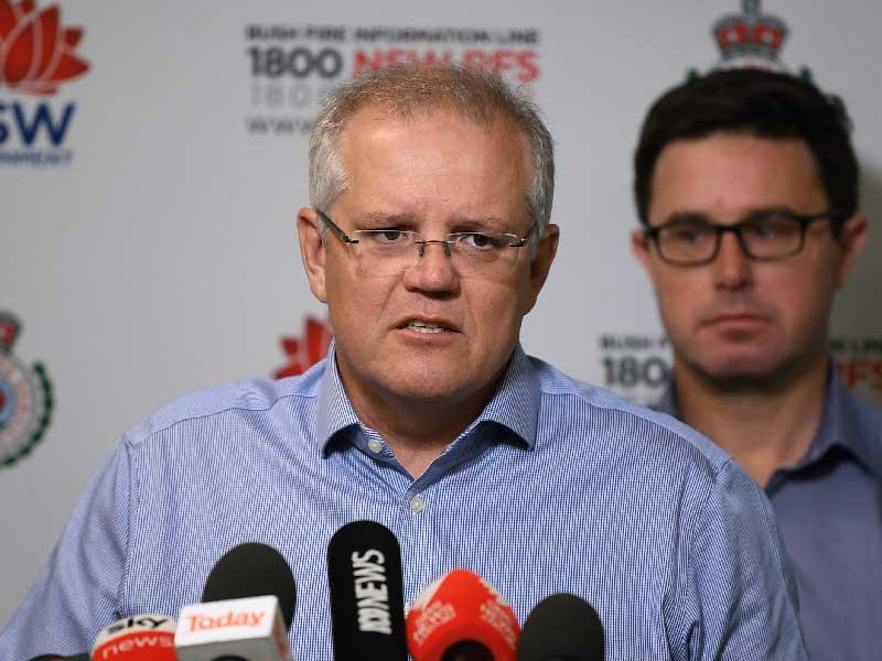  رئيس الوزراء الأسترالي سكوت موريسون