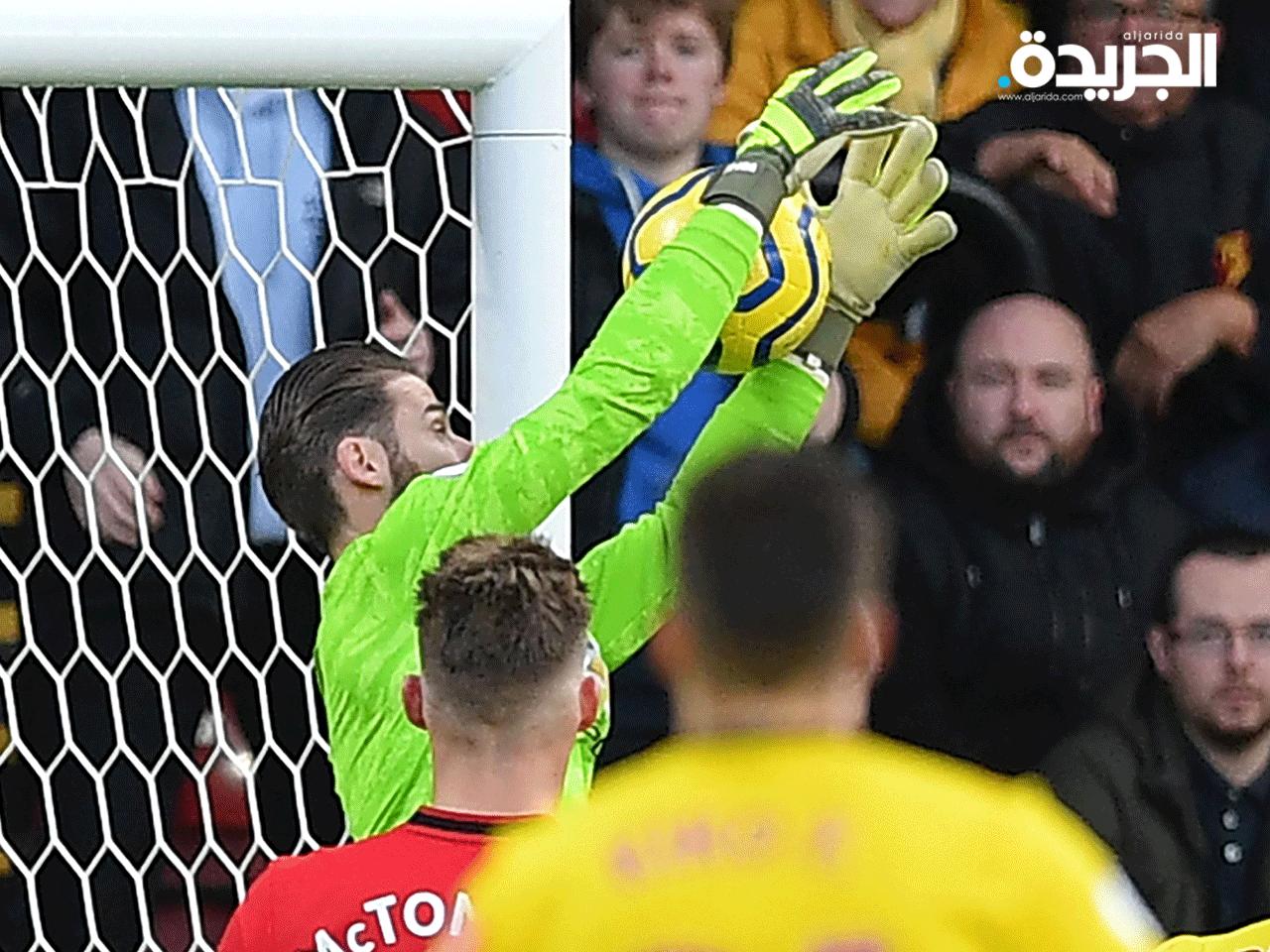  خطأ فادح لحارس الشياطين الحمر الاسباني دافيد دي خيا