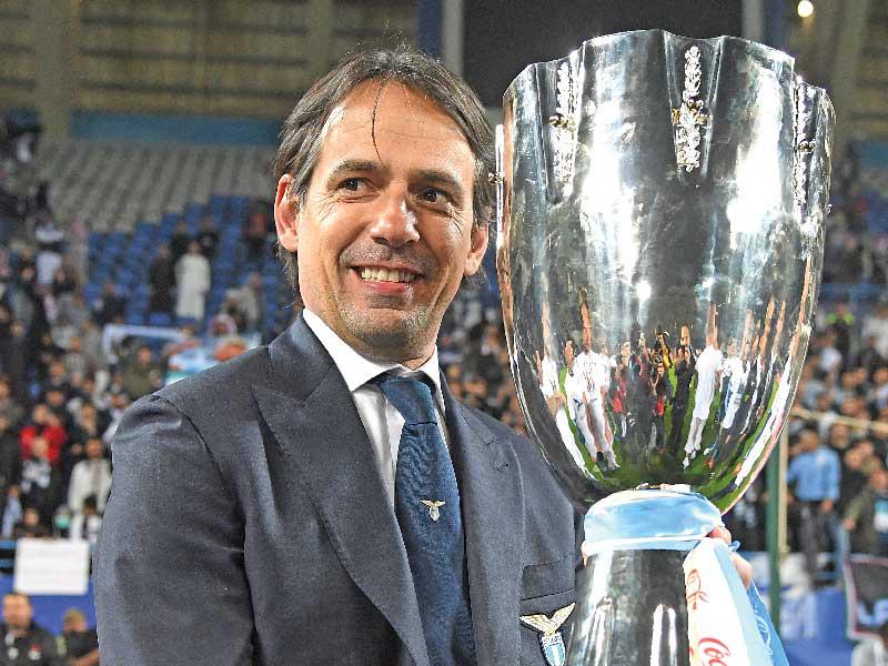 سيموني إنزاغي  المدير الفني للاتسيو