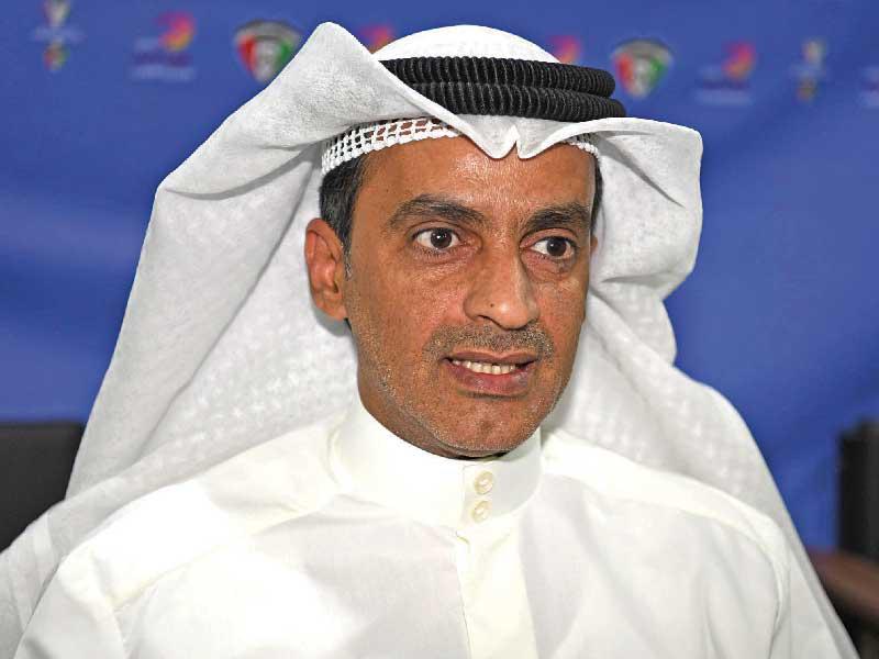 عضو مجلس إدارة اتحاد الكرة رئيس لجنة المسابقات فهد الهملان