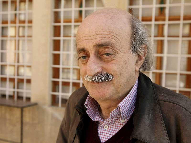 الزعيم الدرزي وليد جنبلاط