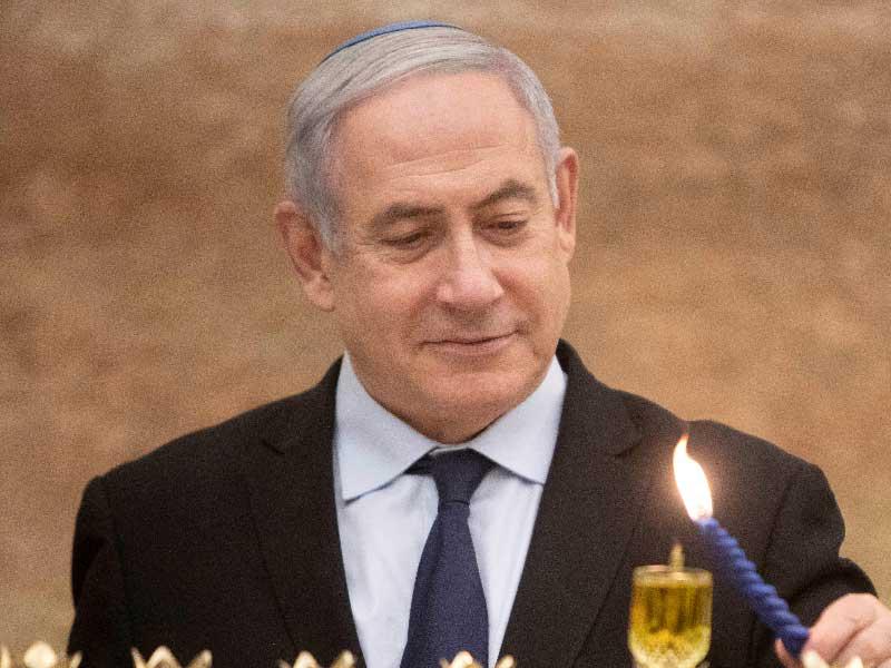 رئيس الحكومة الانتقالية بنيامين نتنياهو