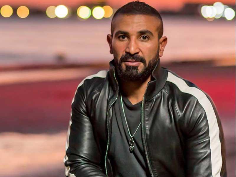 المطرب أحمد سعد