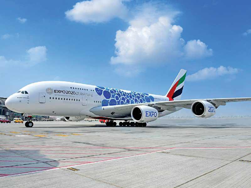  طائرة الإمارات الإيرباص A380