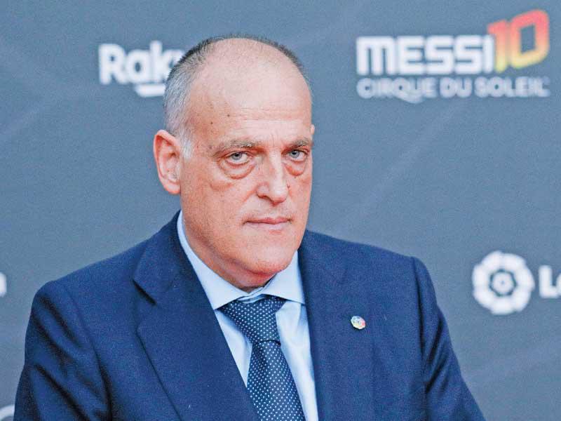 رئيس رابطة «لا ليغا» خافيير تيباس