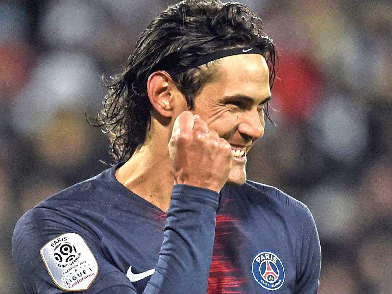 المهاجم الأوروغواياني ادينسون كافاني